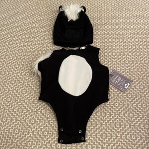 NWT Pottery Barn Baby - Skunk Halloween Costume